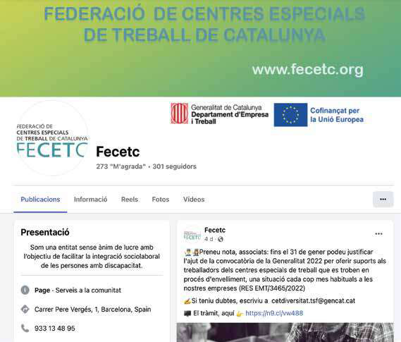 Activitat de la FECETC 2023
